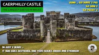 Caerphilly Castle  The Largest in Wales 2nd in Britain [upl. by Mcmath]