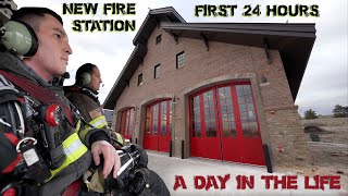 First 24 Hours in a New Fire Station  A Day in the Life [upl. by Pleasant]