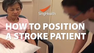 How To Position A Stroke Patient [upl. by Stets]