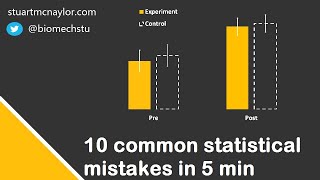 Ten Statistical Mistakes in 5 Min [upl. by Kellda494]