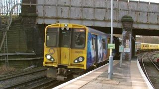 Half an Hour at 216  Birkenhead North Station 1022017  Class 507 508 terminus [upl. by Seavir]