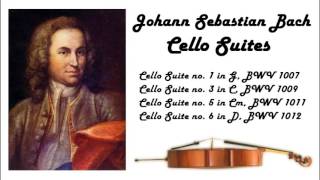 Johann Sebastian Bach  Cello suites in 432 Hz great for reading or studying [upl. by Mohr]